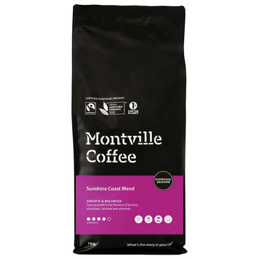 Montville Coffee Beans Sunshine Coast Blend 1kg